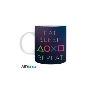 Mug PlayStation – Eat Sleep Repeat 320ml ABYstyle MG1064