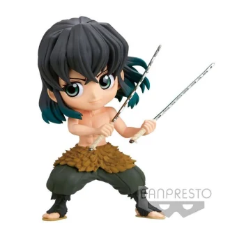 Banpresto Q Posket: Demon Slayer: Kimetsu no Yaiba - Inosuke Hashibira II (Ver.B) PVC 13cm Figure 4983164184563