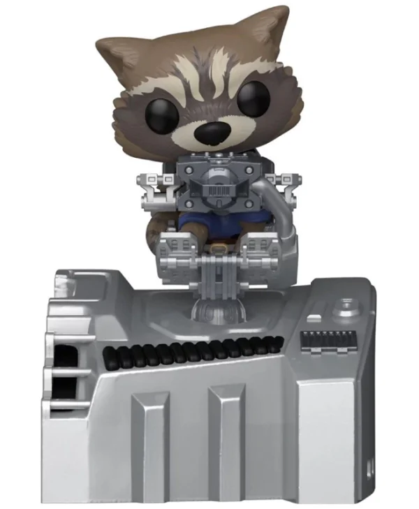 Funko Pop! Deluxe: Marvel Avengers Infinity War – Guardians' Ship: Rocket Bobble-Head #1025 Special Edition