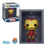 Funko Pop! Deluxe: Marvel Hall of Armor – Iron Man Model 4 (Metallic) Bobble-Head #1036 PX Previews Exclusive - Image 3
