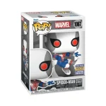 Funko Pop! Marvel Comics: Spider-Man - Spider-Man (Bug-Eyes Armor) Bobble-Head #1067 Convention Limited Edition - Image 2