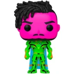 Funko POP! Jumbo: Marvel: What If...? – Infinity Killmonger (Blacklight) Bobble-Head 10" #1058 Special Edition - Image 2