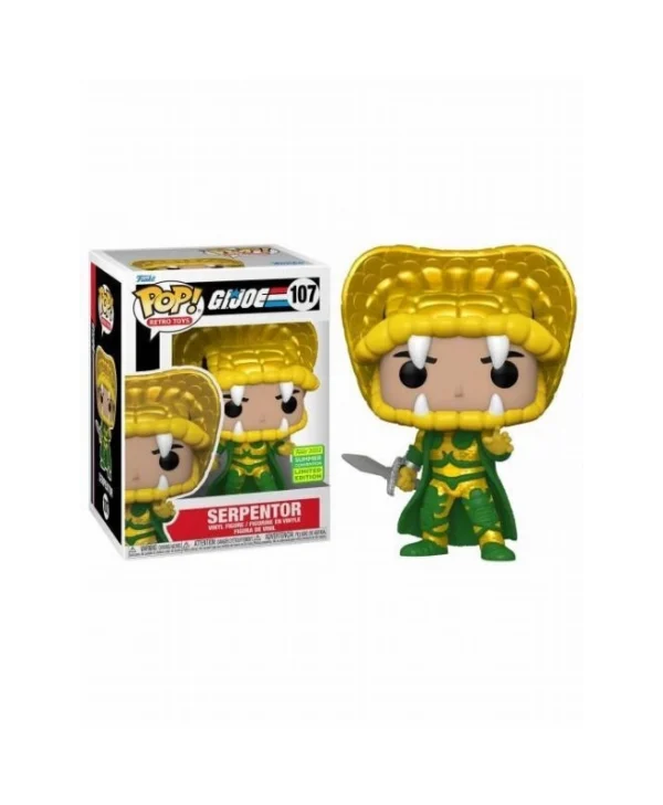 Funko Pop! Retro Toys: G.I. Joe – Serpentor #107 2022 Summer Convention Exclusive