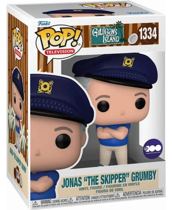 Funko Pop! Television: Gilligan’s Island – Jonas "The Skipper" Grumby #1334