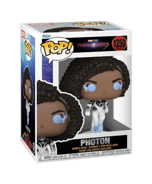 Funko Pop! Marvel: The Marvels – Photon Bobble-Head #1250