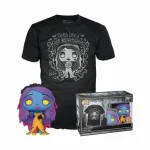 Funko Pop! & Tee (Adult): Corpse Bride - Emily (Blacklight, S) #1370