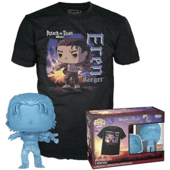 Funko POP! Pop! & Tee: Attack on Titan - Eren Jaeger (With Marks) #1321