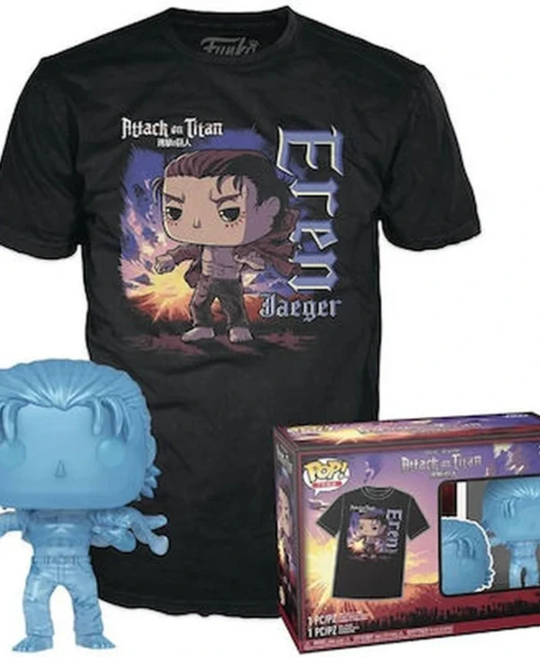 Funko POP! Pop! & Tee: Attack on Titan - Eren Jaeger (With Marks) #1321