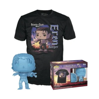 Funko Pop! & Tee: Attack on Titan – Eren Jaeger (with Marks, T‑Shirt XL) #1321