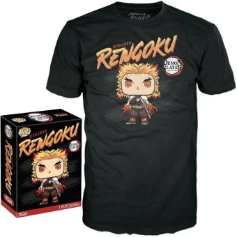 Funko Boxed Tee: Demon Slayer - Rengoku (S) 70367