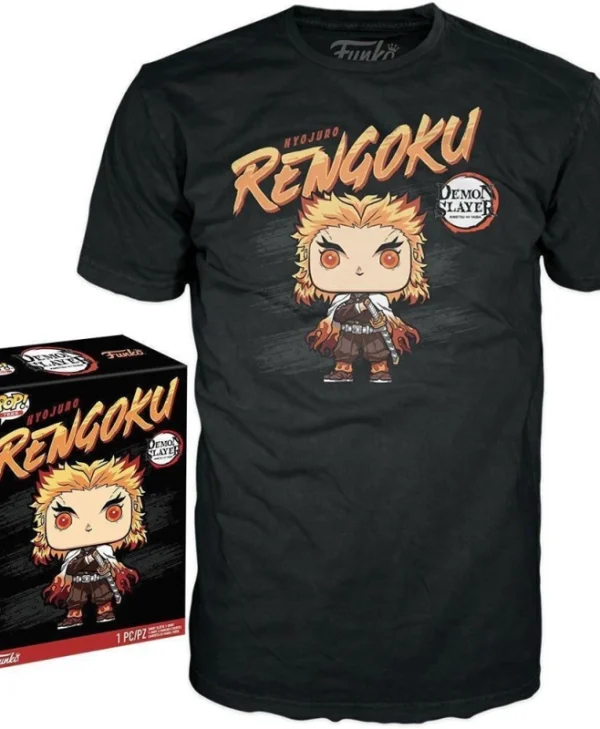 Funko Boxed Tee: Demon Slayer - Rengoku (S) 70367