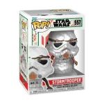Funko Pop! & Tee: Star Wars – Snowman Stormtrooper (Metallic) (L) 889698728461 - Image 2