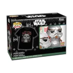 Funko Pop! & Tee: Star Wars - Snowman Stormtrooper (Metallic) #557 - Image 2