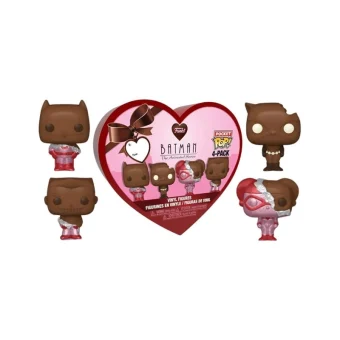 Funko Pocket Pop! DC Comics: Batman: The Animated Series – Valentine’s 4-Pack 889698762250