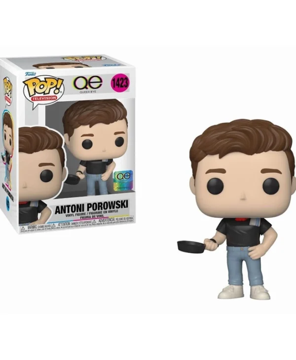 Funko Pop! Television: Queer Eye – Antoni Porowski (with Skillet) #1423