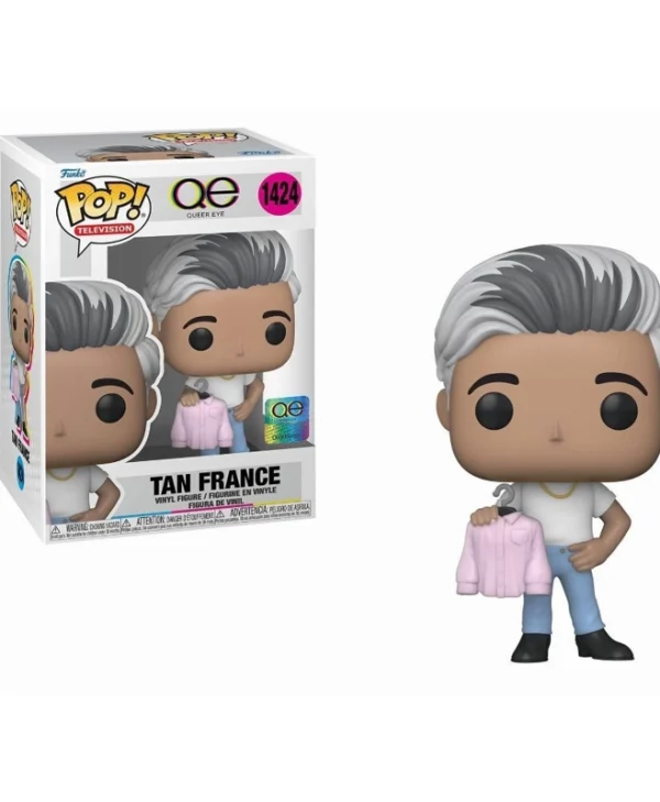 Funko Pop! Television: Queer Eye - Tan France (Holding Shirt) #1424