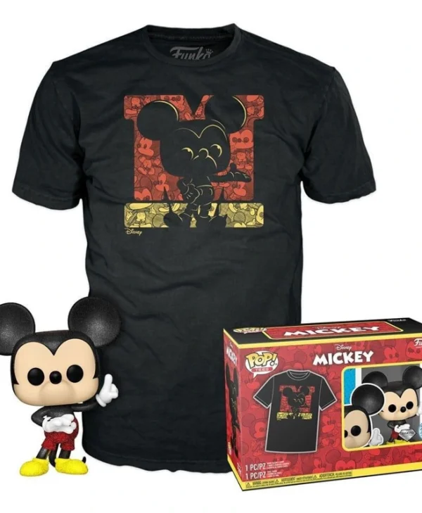 Funko Pop! & Tee: Disney – Mickey Mouse (Diamond Collection) 889698745086 Special Edition