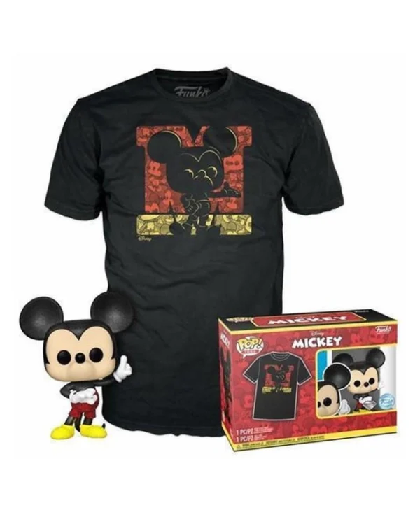 Funko Pop! & Tees (Adult): Disney - Mickey Mouse (Diamond Collection) (Special Edition) 889698745079