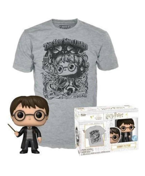 Funko Pop! & Tees (Adult): Harry Potter – Harry Potter (XL) #162