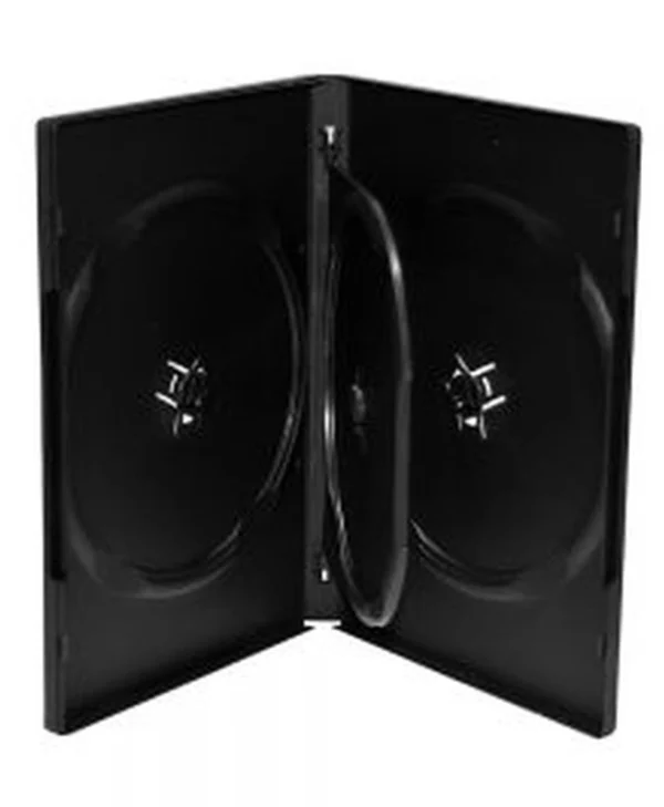 Riviera Multimedia PC Standard DVD-ROM Replacement Case for 3 Discs
