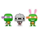 Funko Pocket Pop!: Teenage Mutant Ninja Turtles - Donatello, Michelangelo & Shredder (Easter) 3-Pack 889698764414 - Image 3