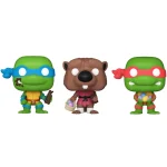 Funko Pocket Pop!: Teenage Mutant Ninja Turtles - Splinter, Leonardo & Raphael (Easter) 3-Pack 889698764421 - Image 3