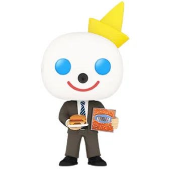 Funko Pop! Ad Icons: Jack in the Box – Jack Box (with Burger & Meaty Cheesy Boys Album) #220
