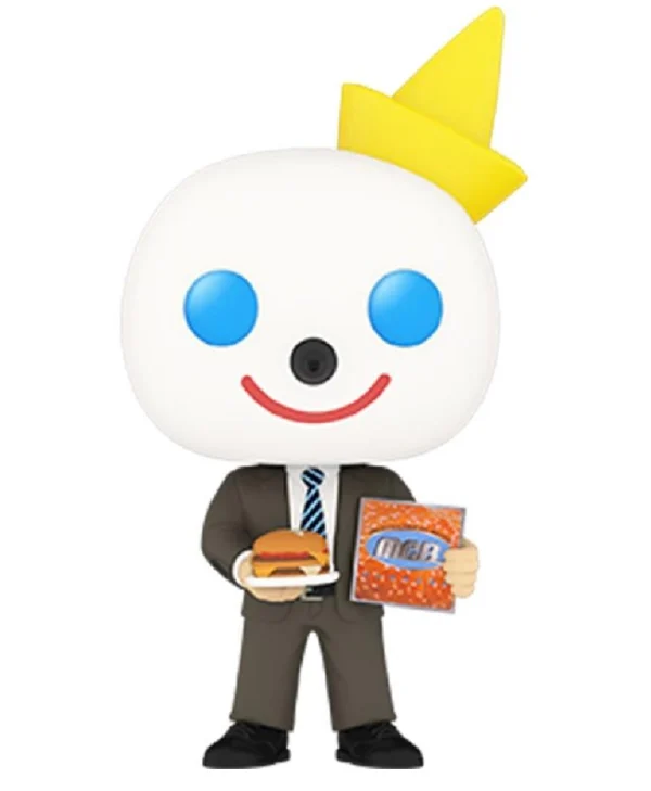 Funko Pop! Ad Icons: Jack in the Box – Jack Box (with Burger & Meaty Cheesy Boys Album) #220