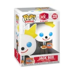 Funko Pop! Ad Icons: Jack in the Box – Jack Box (with Burger & Meaty Cheesy Boys Album) #220 - Image 2