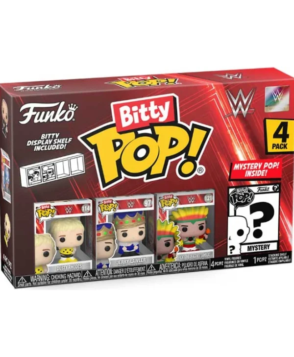 Funko Bitty Pop! 4-Pack: WWE - Dusty Rhodes 889698754620