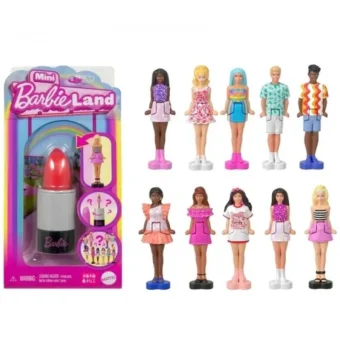 Barbie Mini BarbieLand: Fashionistas Mini Doll – Lipstick (Random) HYF19