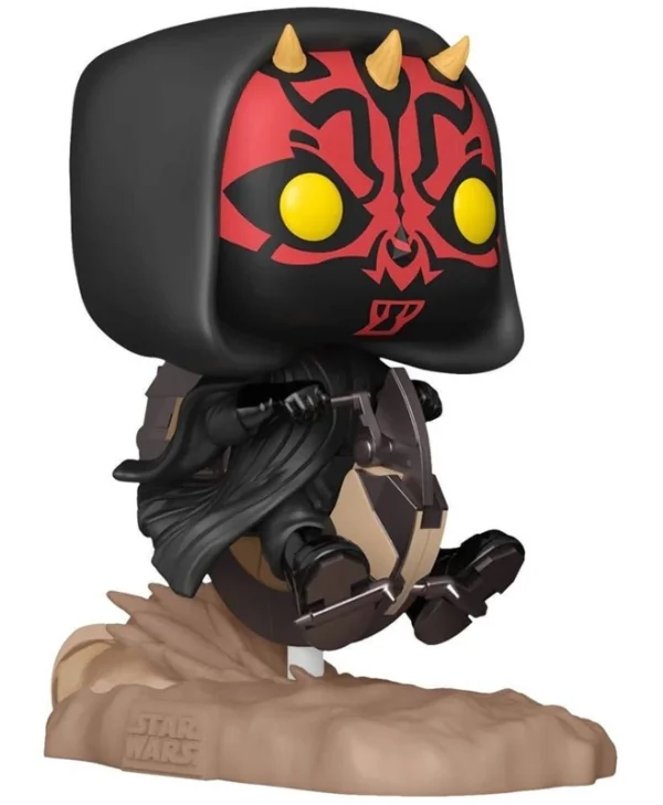 Funko Pop! Rides Deluxe: Star Wars – Darth Maul on Bloodfin Speeder (Bobble-Head) #704