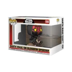 Funko Pop! Rides Deluxe: Star Wars – Darth Maul on Bloodfin Speeder (Bobble-Head) #704 - Image 2