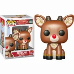 Funko Pop! Movies: Rudolph the Red-Nosed Reindeer – Rudolph (Sitting) #1858 - Image 4