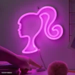 Paladone Barbie Wall Mountable LED Neon Light PP12620BRVN - Image 3