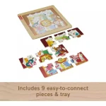 Fisher-Price Wooden Jigsaw Puzzle: Jungle 194735238583 - Image 4