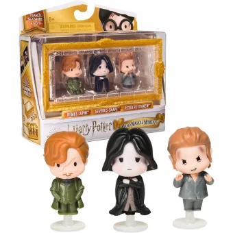 Spin Master - Micro Magical Moments: Harry Potter - Remus Lupin/Severus Snape/Peter Pettigrew 4cm Figure Set 6069444