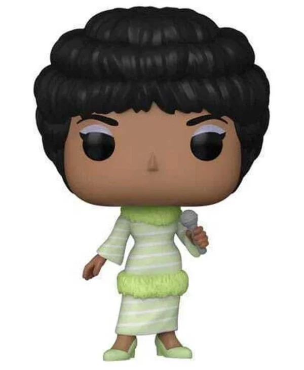 Funko Pop! Rocks: Aretha Franklin (Green Dress) #365