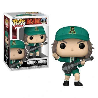 Funko Pop! Rocks: AC/DC – Angus Young (Green Outfit) #411