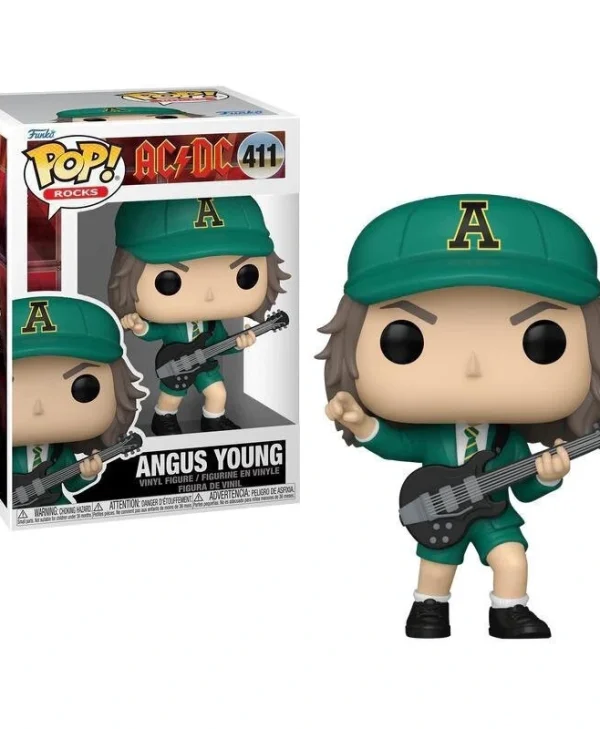 Funko Pop! Rocks: AC/DC – Angus Young (Green Outfit) #411