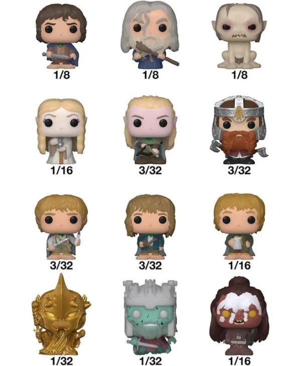 Funko Bitty Pop! Movies: The Lord of the Rings – Mystery (Blind Bag) 889698763998