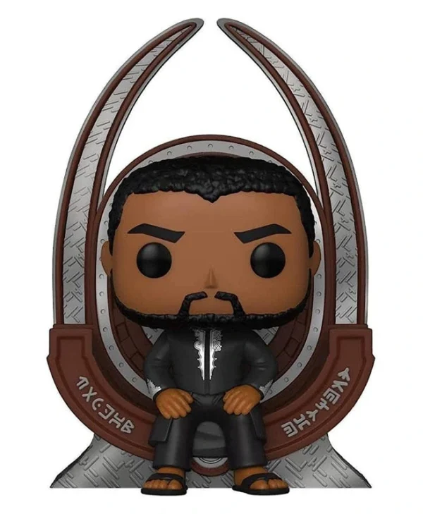 Funko Pop! Deluxe: Marvel – Black Panther Legacy S1 – T’Challa on Throne #1113 Special Edition