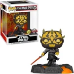 Funko Pop! Deluxe: Disney Star Wars: Red Saber Series Vol. 1 – Savage Opress (Glows in the Dark) (Special Edition) Bobble-Head #521 - Image 2