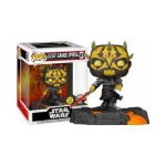 Funko Pop! Deluxe: Disney Star Wars: Red Saber Series Vol. 1 – Savage Opress (Glows in the Dark) (Special Edition) Bobble-Head #521 - Image 3