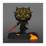Funko Pop! Deluxe: Disney Star Wars: Red Saber Series Vol. 1 – Savage Opress (Glows in the Dark) (Special Edition) Bobble-Head #521 - Image 4