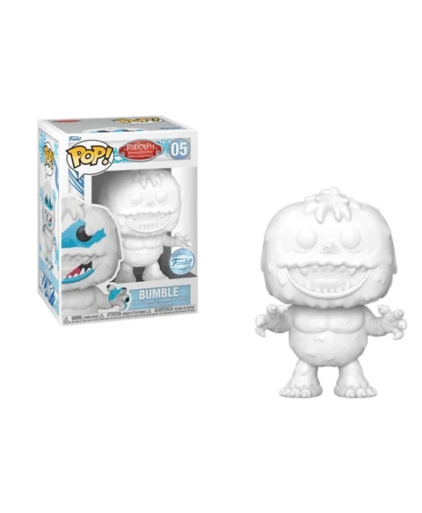 Funko Pop!: Rudolph the Red-Nosed Reindeer – Bumble (D.I.Y.) (White) #05 Special Edition