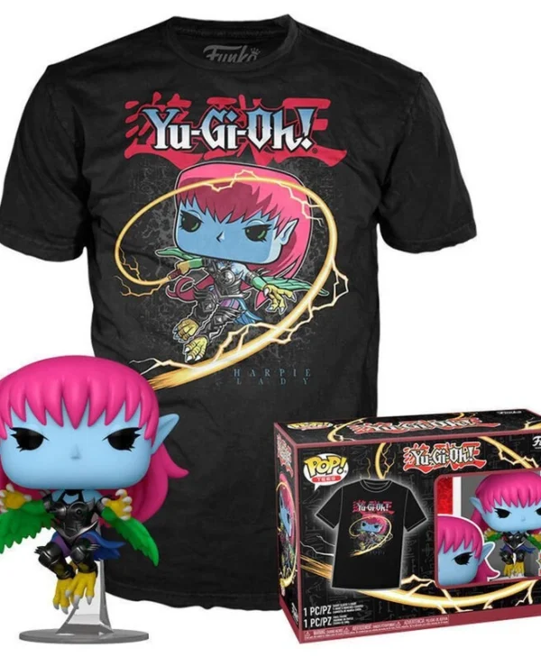 Funko Pop! & Tee: Yu-Gi-Oh! – Harpie Lady (L) #1599