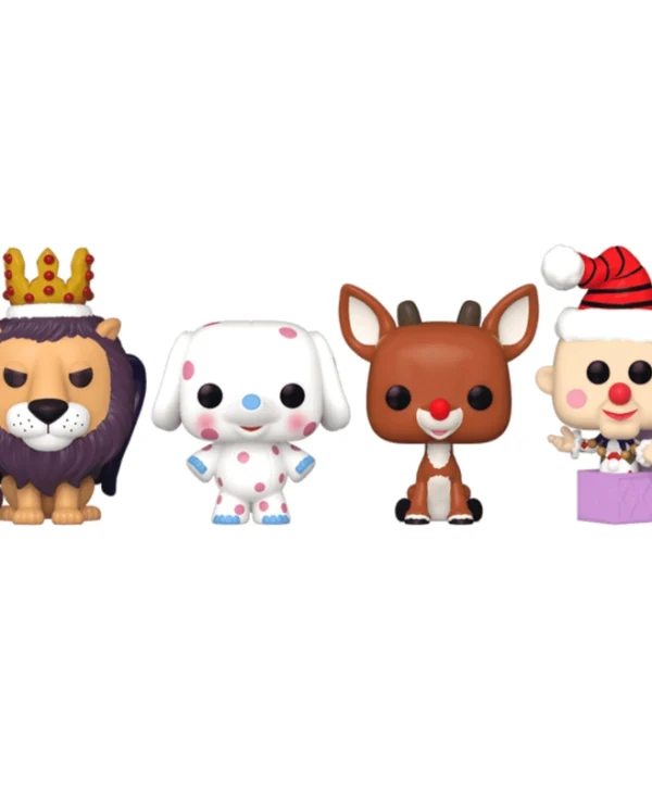 Funko Pocket Pop!: Rudolph the Red-Nosed Reindeer – Holiday Box 4-Pack 889698799430