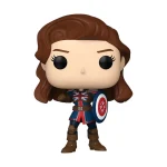Funko Pop! Marvel: What If – Captain Carter (1602, Bobble-Head) #1468 Special Edition