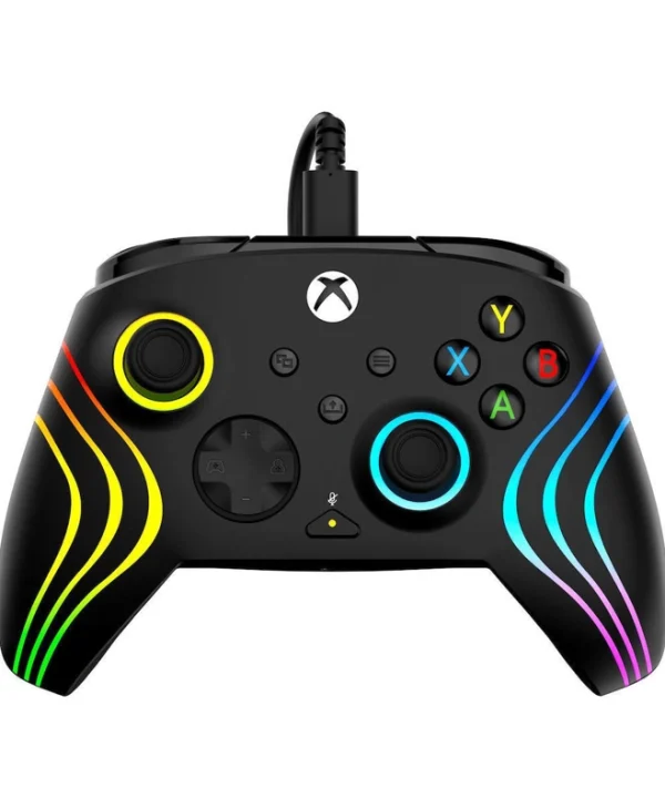 Turtle Beach Afterglow Wave Wired RGB Gaming Controller for Xbox Series X|S / Xbox One / PC Black TBC-2002-05